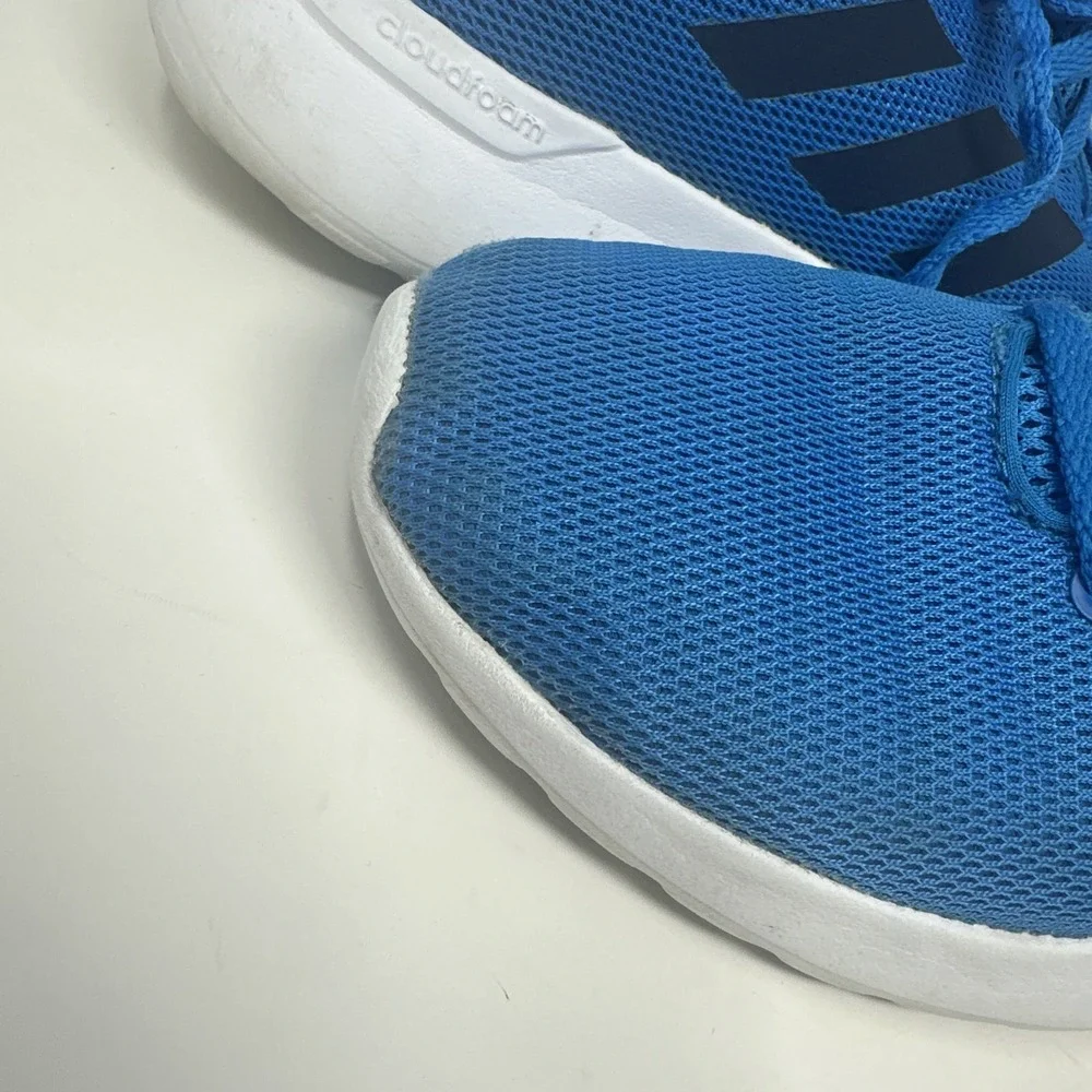 Adidas Cloudfoam Lite Racer Blue Mesh Running‎ Shoes Sneakers Men's Size 5
